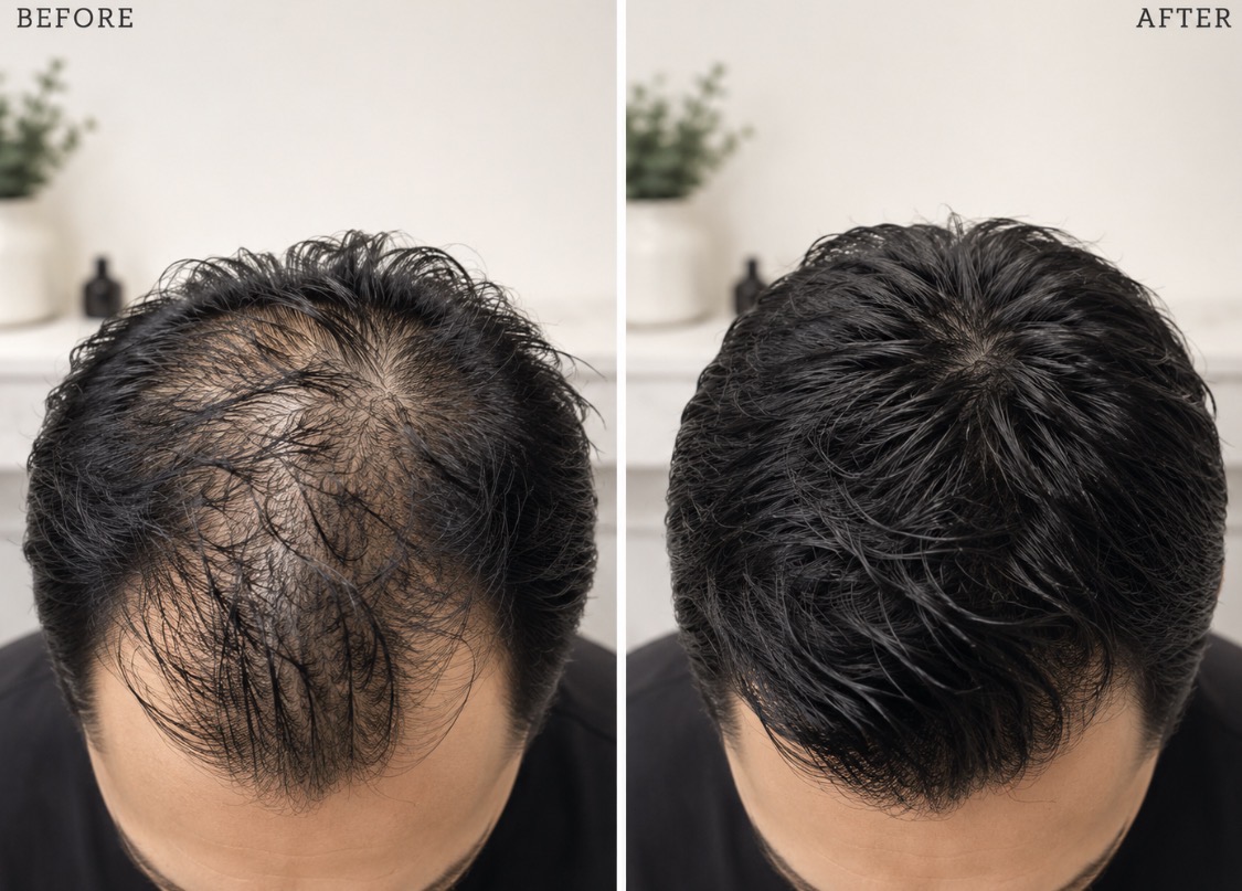 Before image of male client